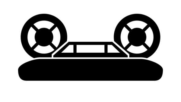 Hovercraft logo, created by Theresa Stoodley
